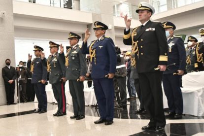 Comandante en Jefe de las FF.AA. Jaime Alberto Zabala asume el cargo