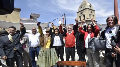 Candidatura a la Alcaldía de La Paz de Iván Arias
