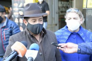 Rafael “Tata” Quispe en audiencia suspendida