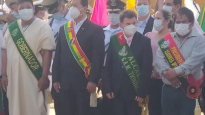 Luis Arce pide disculpas ajenas al Beni por retraso en obras