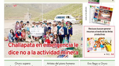 Edición impresa La Patria del 19 de Noviembre de 2020