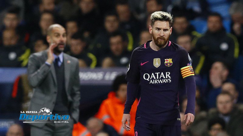 Messi en el Manchester City