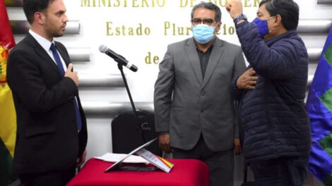 Viceministros de Seguridad Ciudadana y Régimen Interior asumen sus cargos