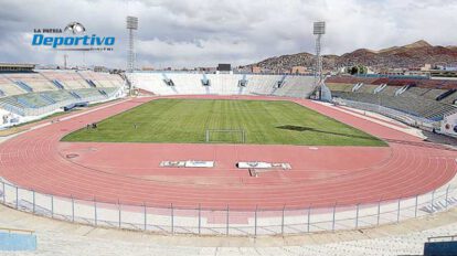 Aficionados al fútbol en la Copa Simón Bolívar
