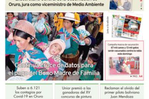 Edición impresa La Patria del 21 de Noviembre de 2020