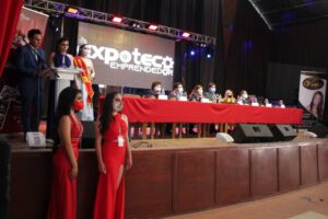 Acto de inauguración de la Feria Presencial Expoteco Emprendedor 2020