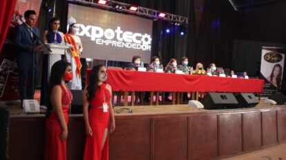Acto de inauguración de la Feria Presencial Expoteco Emprendedor 2020