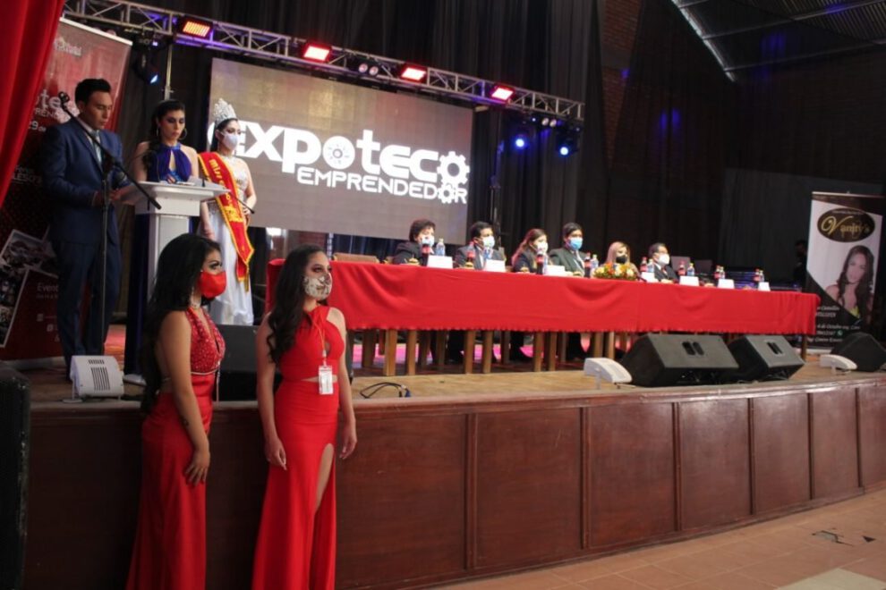 Acto de inauguración de la Feria Presencial Expoteco Emprendedor 2020