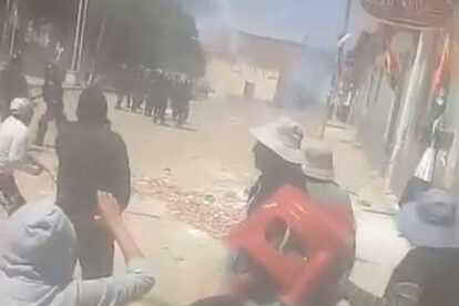 Ataque de mineros en Mizque