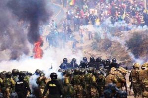 Enfrentamientos en el puente Huayllani en Sacaba relacionados con el General Cuellar
