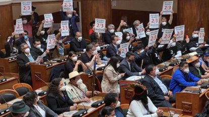 Recurso de reposición de dos tercios rechazado por el TCP