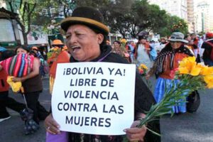 Acoso y violencia política a mujeres en Bolivia