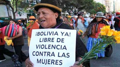 Acoso y violencia política a mujeres en Bolivia