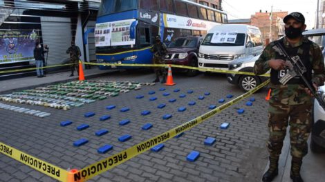 Decomiso de droga en operativos de la Felcn