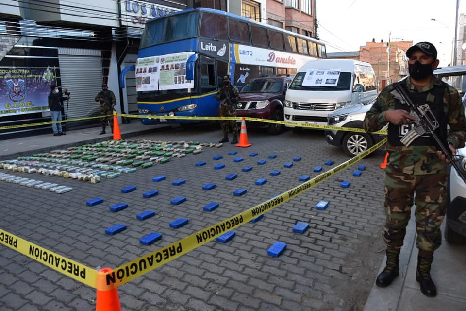 Decomiso de droga en operativos de la Felcn