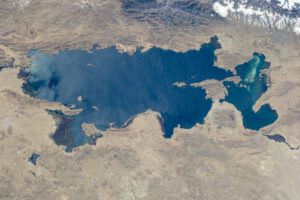 Sequía en el lago Titicaca observada por el equipo de la NASA