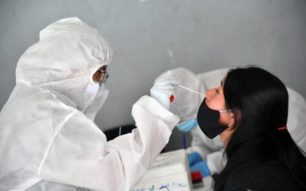 Pacientes activos Covid-19 en Bolivia