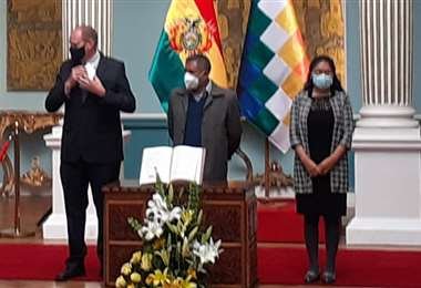 Viceministros de Comercio Exterior en la Cancillería de Bolivia