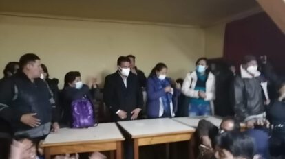 Hjalmar Portillo precandidato MAS a la Alcaldía de Oruro