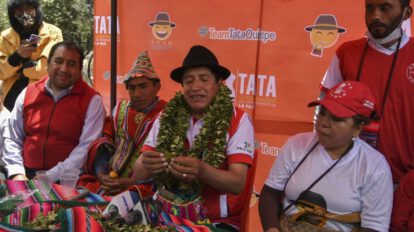 Rafael Tata Quispe candidato a la Gobernación de La Paz