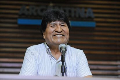 Evo Morales Ayma expresidente de Bolivia