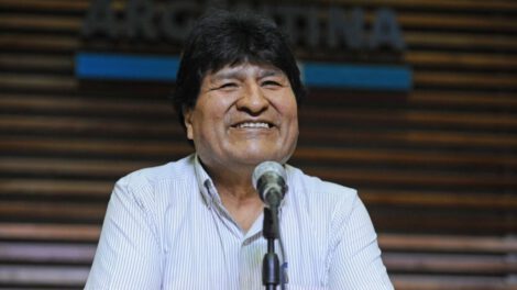 Evo Morales Ayma expresidente de Bolivia