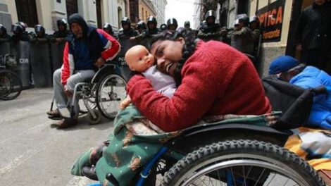 Personas con discapacidad en Bolivia