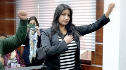 Kely Aruquipa Arellano como Directora Plurinacional de la Juventud