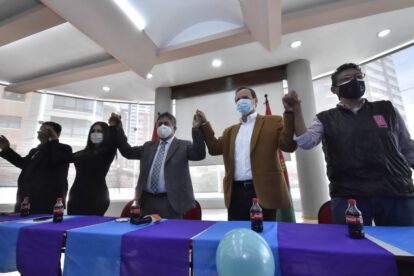 Alianzas políticas en La Paz para las elecciones subnacionales
