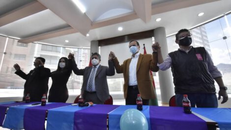 Alianzas políticas en La Paz para las elecciones subnacionales
