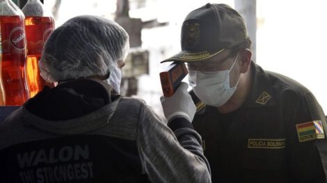 Policía Boliviana de luto por la muerte de dos efectivos por Covid-19