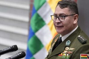 Comandante de Policía Jhonny Aguilera