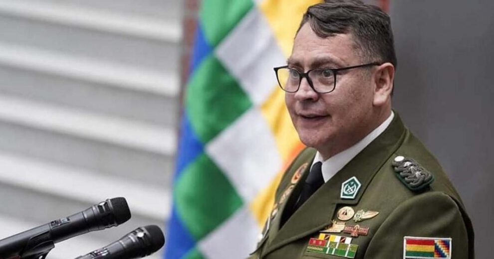 Comandante de Policía Jhonny Aguilera