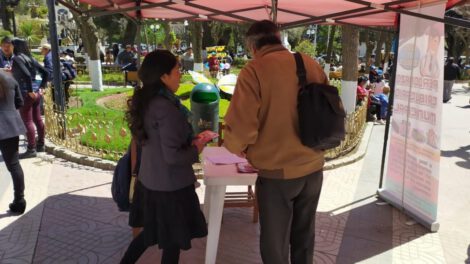 Punto de Información sobre el Perdonazo Tributario 2019 en Oruro