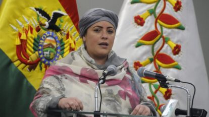Ministra de la Presidencia, María Nela Prada, habla sobre el Estado quebrado en Bolivia
