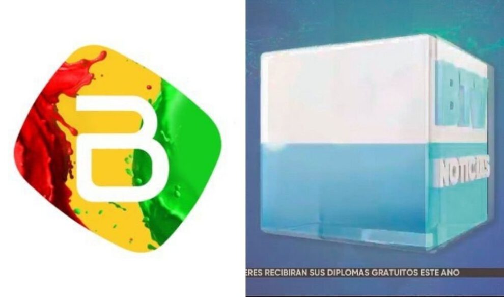 Nueva imagen de Bolivia TV en tonos de azul