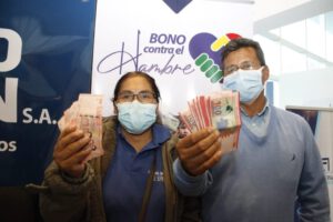 Bono Contra el Hambre no exige cobro adicional a beneficiarios