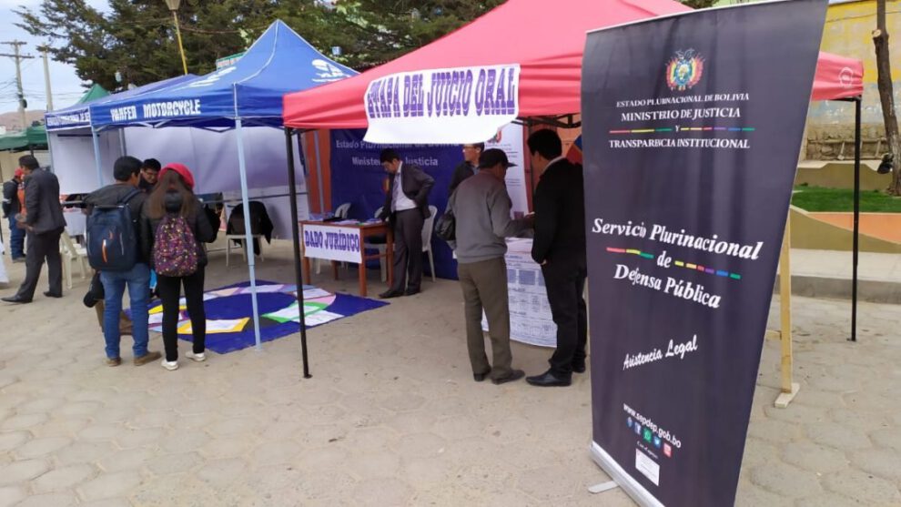 Feria informativa por el Día del Privado de Libertad