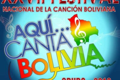 Festival Nacional de la Canción Boliviana Aquí canta Bolivia