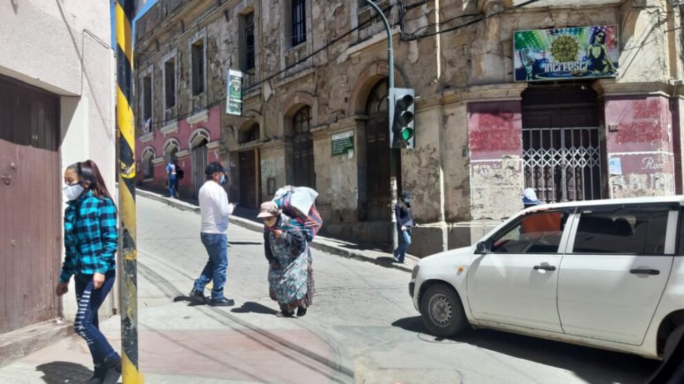 Contagios de coronavirus en Oruro