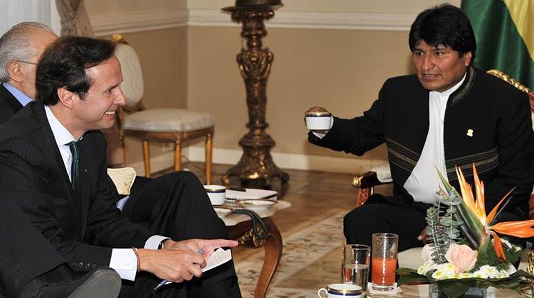 Tuto Quiroga critica a Evo Morales sobre el silletazo