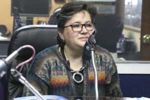 La ministra de Trabajo, Empleo y Previsión Social, Verónica Navia asegura que no existen excepciones para el pago del aguinaldo