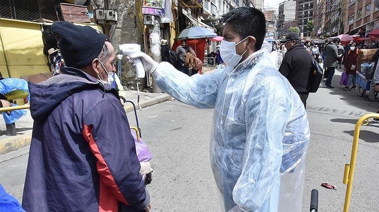 Covid-19 en Bolivia con 371 nuevos contagios