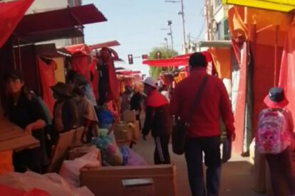 Feria de Navidad en Oruro