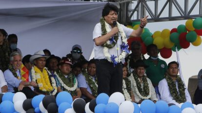 Candidaturas subnacionales definidas por Evo Morales
