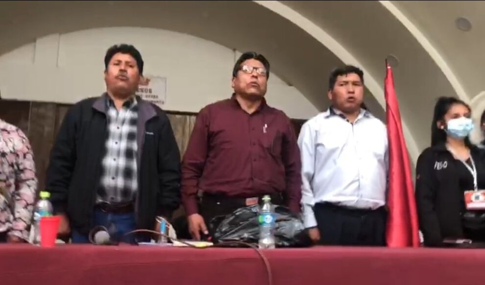 Cecilio Pérez presidente Comité Cívico Oruro