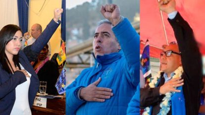 Candidaturas de Salvatierra, Dockweiler y Cox confirmadas por Evo Morales