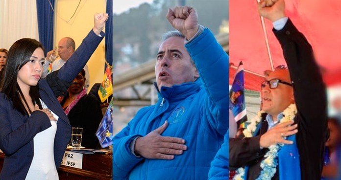 Candidaturas de Salvatierra, Dockweiler y Cox confirmadas por Evo Morales