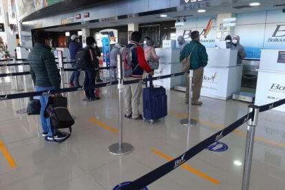 Restricción de vuelos en Bolivia por nueva cepa del coronavirus