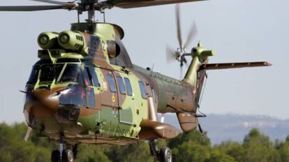 Helicópteros antidrogas en Bolivia